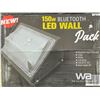 Image 5 : (2) 150W BLUETOOTH LED WALL PACK LIGHTS