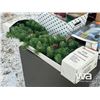 Image 9 : OFFICE DESK W/MISC HOUSEHOLD ITEMS