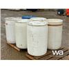 Image 2 : (6) PLASTIC BARRELS