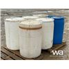 Image 3 : (6) PLASTIC BARRELS