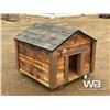 Image 2 : WOOD FRAME DOG HOUSE