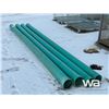 Image 1 : (4) 6 IN. X 13 FT. PLASTIC SEPTIC PIPES