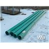 Image 2 : (4) 6 IN. X 13 FT. PLASTIC SEPTIC PIPES