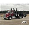 Image 1 : 2013 KENWORTH T800 TRI DRIVE LOG TRUCK