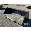 Image 1 : 98 IN. SKID STEER SNOW BUCKET