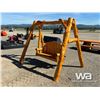 Image 1 : CUSTOM LOG 2 PERSON PATIO SWING