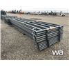 Image 1 : (12) 5X16 FT. GREY LIVESTOCK PANELS