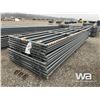 Image 2 : (12) 5X16 FT. GREY LIVESTOCK PANELS