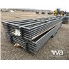 Image 2 : (12) 5X16 FT. GREY LIVESTOCK PANELS