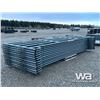 Image 2 : (12) 5X16 FT GREY LIVESTOCK PANELS