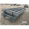 Image 2 : (12) 5X12 FT. GREY LIVESTOCK PANELS