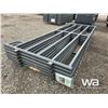 Image 2 : (6) 5X16 FT. GREY LIVESTOCK PANELS