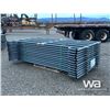 Image 1 : (12) 5X9.5 FT GREY LIVESTOCK PANELS