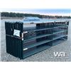 Image 2 : (24) 4X12 FT. GREEN RANCH GATES
