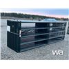 Image 2 : (24) 4X12 FT. GREEN RANCH GATES