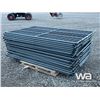Image 1 : (20) 4X7 FT GREY LIVESTOCK PANELS