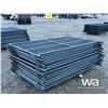 Image 2 : (20) 4X7 FT GREY LIVESTOCK PANELS