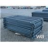 Image 3 : (20) 4X7 FT GREY LIVESTOCK PANELS