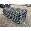 Image 10 : (20) 4X7 FT GREY LIVESTOCK PANELS