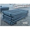 Image 4 : (20) 4X7 FT GREY LIVESTOCK PANELS