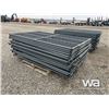 Image 8 : (20) 4X7 FT GREY LIVESTOCK PANELS