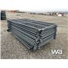 Image 10 : (20) 4X7 FT GREY LIVESTOCK PANELS