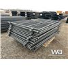 Image 11 : (20) 4X7 FT GREY LIVESTOCK PANELS