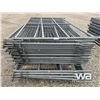 Image 13 : (20) 4X7 FT GREY LIVESTOCK PANELS