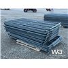Image 1 : (20) 4X7 FT GREY LIVESTOCK PANELS