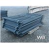 Image 4 : (20) 4X7 FT GREY LIVESTOCK PANELS