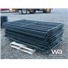Image 1 : (18) 4X7 FT GREEN LIVESTOCK PANELS