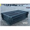 Image 2 : (18) 4X7 FT GREEN LIVESTOCK PANELS