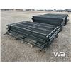 Image 1 : (12) 4X7 FT. GREEN LIVESTOCK PANELS