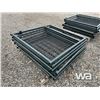 Image 1 : (8) 4X4 FT. GREEN GATES