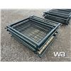 Image 1 : (8) 4X4 FT. GREEN GATES