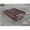 Image 2 : (4) 42 IN.X4 FT RED PRAIRIE GATES