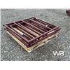 Image 3 : (4) 42 IN.X4 FT RED PRAIRIE GATES