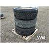 Image 2 : (3) 385/65R22.5 BRIDGESTONE TIRES ON RIMS