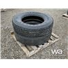 Image 3 : (2) 11R24.5 TIRES