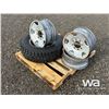Image 1 : (4) 8 BOLT FORD 17 IN. RIMS