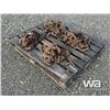 Image 1 : (2) TRIPLE TRUCK CHAINS, (2) SINGLE TRUCK CHAINS