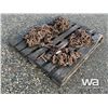 Image 2 : (2) TRIPLE TRUCK CHAINS, (2) SINGLE TRUCK CHAINS