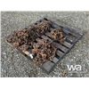Image 1 : (2) TRIPLE TRUCK CHAINS, (2) SINGLE TRUCK CHAINS