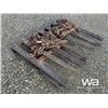 Image 2 : (2) SUPER SINGLE TRUCK CHAINS