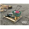 Image 1 : PUSH MOWER, CART WHEELS, MUD FLAPS