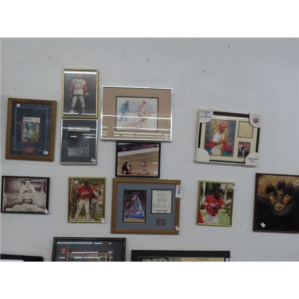 12-Sport Memorabilia - 12 X $