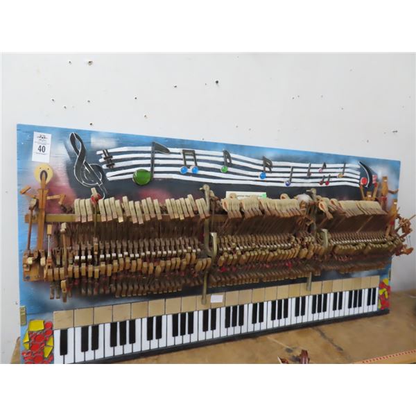 Musical Wall Art The Hammer Head Workshop Arat Critics 1901 Upright Piano by