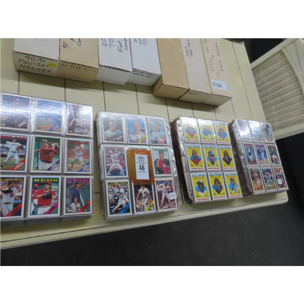 Asst. Baseball Trading Cards
