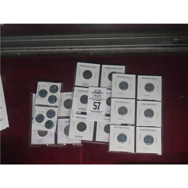 Steel War Pennies - 22