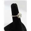 Image 3 : 14K WG Dimaond Ring w/One Cut Diamond, 40 Round Diamonds and 20 Round